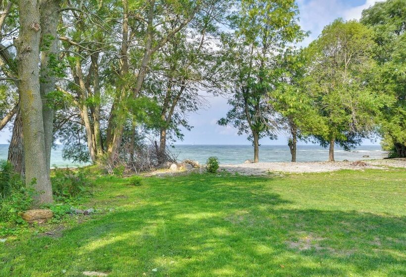 Waterfront Views: Lake Ontario Gem W/ Fireplace