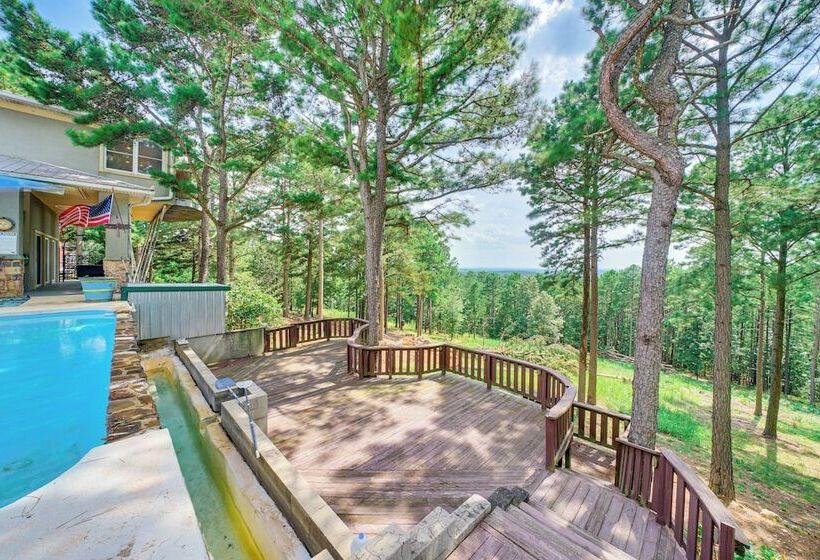 Broken Bow Escape W/ Mountain Views & Pool Access!