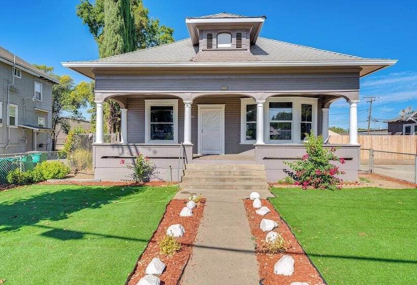 Centrally Located Lodi Home: Walk Downtown!