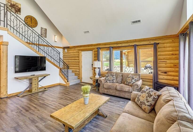 Mountain View Red Lodge Home   10 Mi To Skiing!