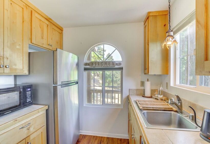 4 Mi To Lake Gregory: Crestline Cabin