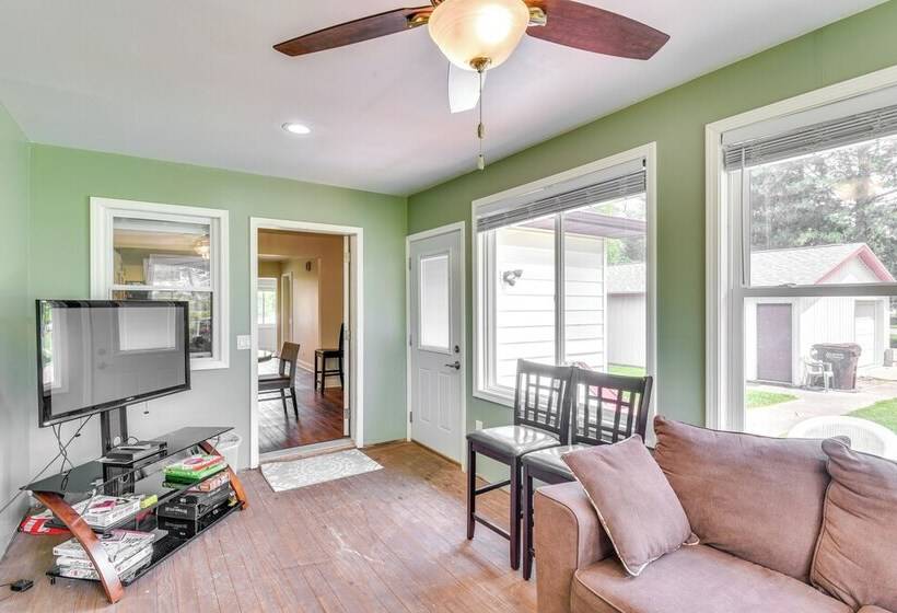 3 Mi To Lake Michigan Access: Sawyer Home W/ Patio