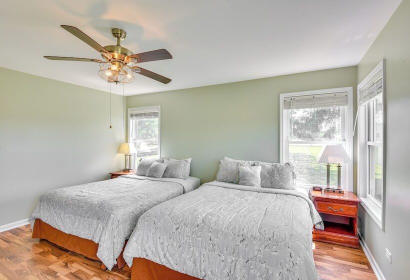 3 Mi To Lake Michigan Access: Sawyer Home W/ Patio