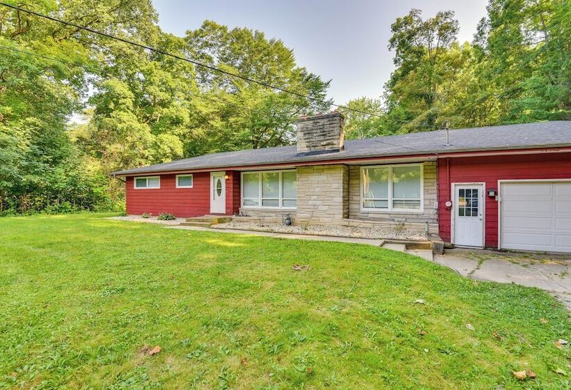 5 Mi To Warren Dunes Secluded Sawyer Home!