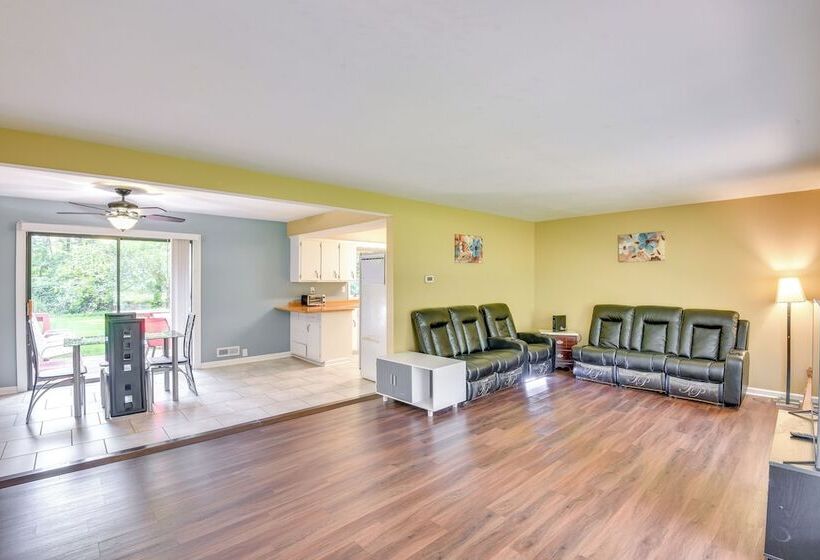 5 Mi To Warren Dunes Secluded Sawyer Home!