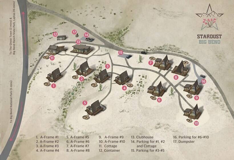 Stardust Big Bend Luxury A Frames