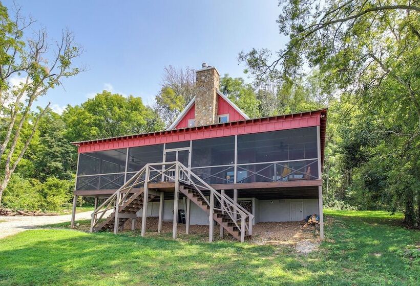 Tennessee Farmhouse Retreat W/ Wraparound Deck!