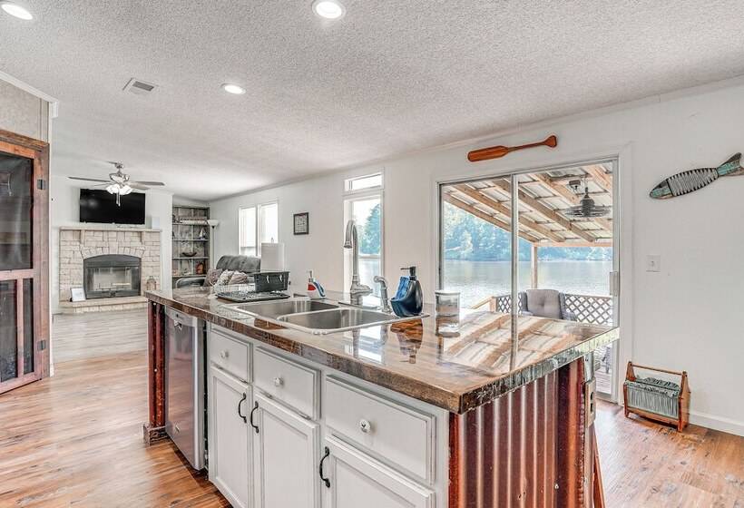 Waterfront Buster S Place On Hickory W/ Fire Pit