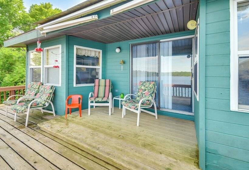 Waterfront Harrisville Home W/ Outdoor Fireplace!