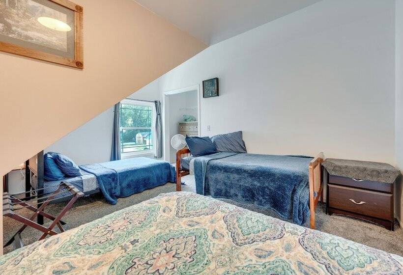 Waterfront Lake Como Home W/ Private Pier!