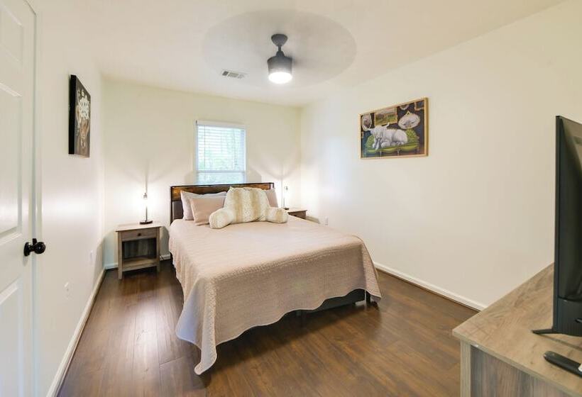 Dock + Fire Pit: Waterfront Lake Martin Retreat!