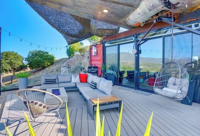 Fallbrook Airplane Home W/ Fire Pit & Mtn Views!