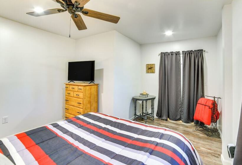 All Season Seney Home W/ Private Yard & Fire Pit!