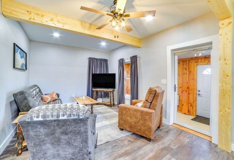 All Season Seney Home W/ Private Yard & Fire Pit!