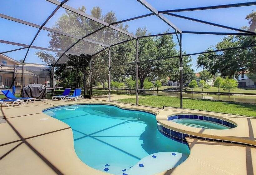 Calabria Villa Near Disney   Pool   Game Room