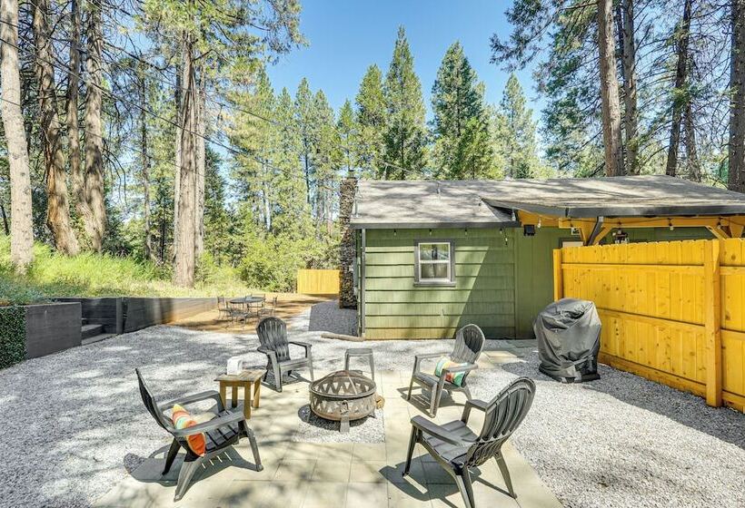 Walk To Winery: Cozy Cabin W/ Fire Pit In Murphys