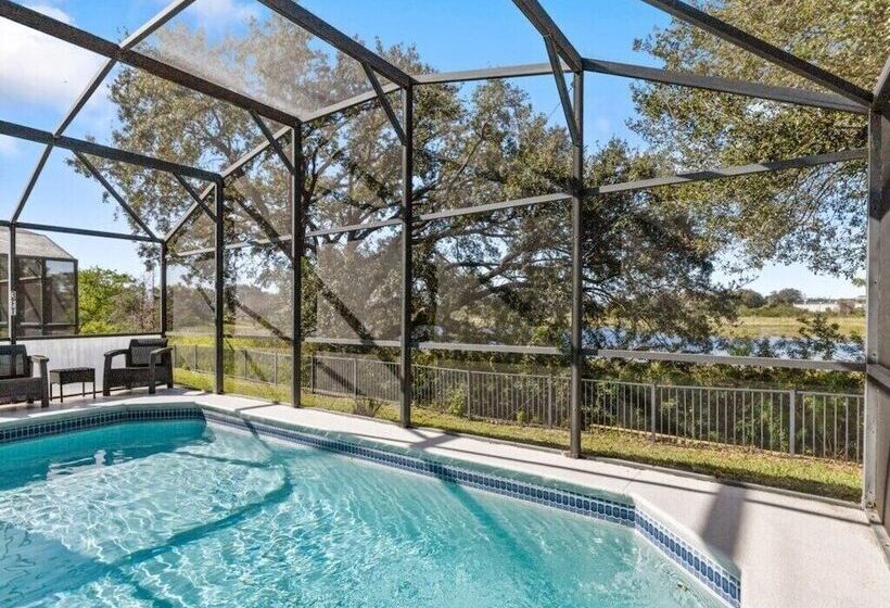 Lake View Pool Home With Game Room