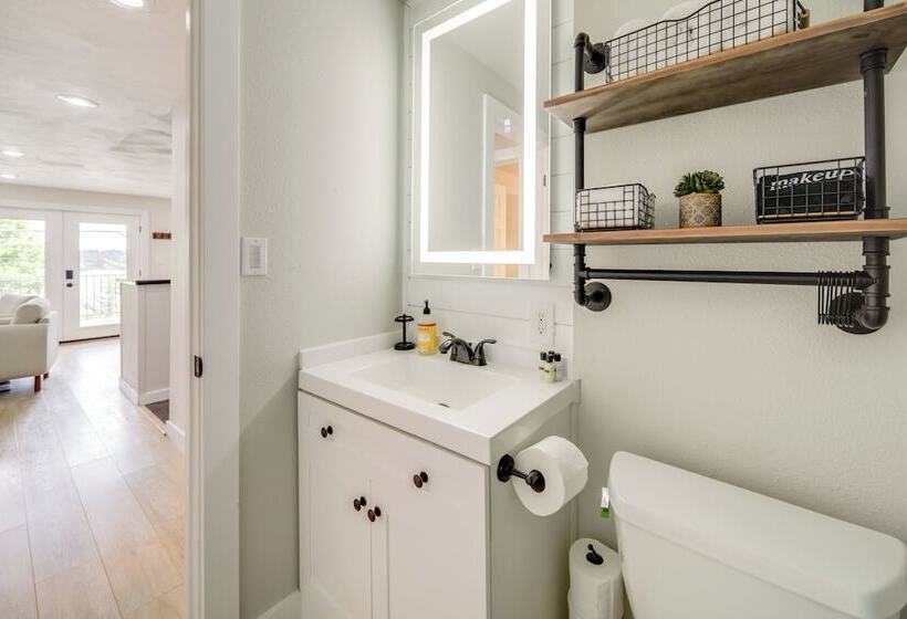 Tree Lined Hayden Home W/ Hot Tub & Lake Views!