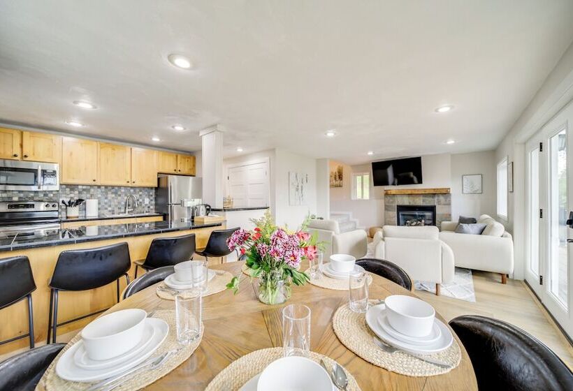 Tree Lined Hayden Home W/ Hot Tub & Lake Views!