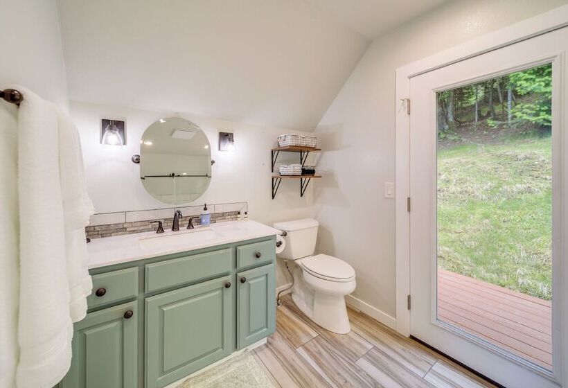 Tree Lined Hayden Home W/ Hot Tub & Lake Views!