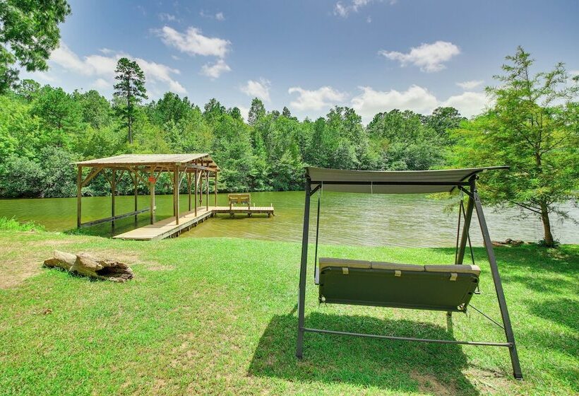 Hot Springs Retreat W/ Private Dock + Hot Tub!