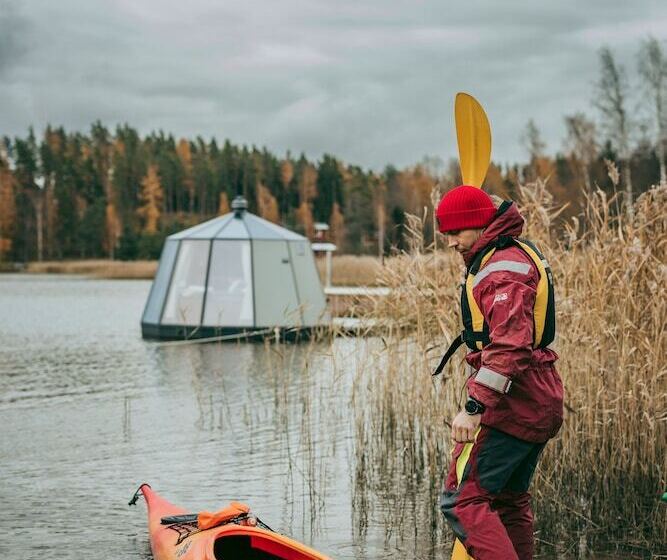 בית מלון כפרי Aurora Igloo Porvoo