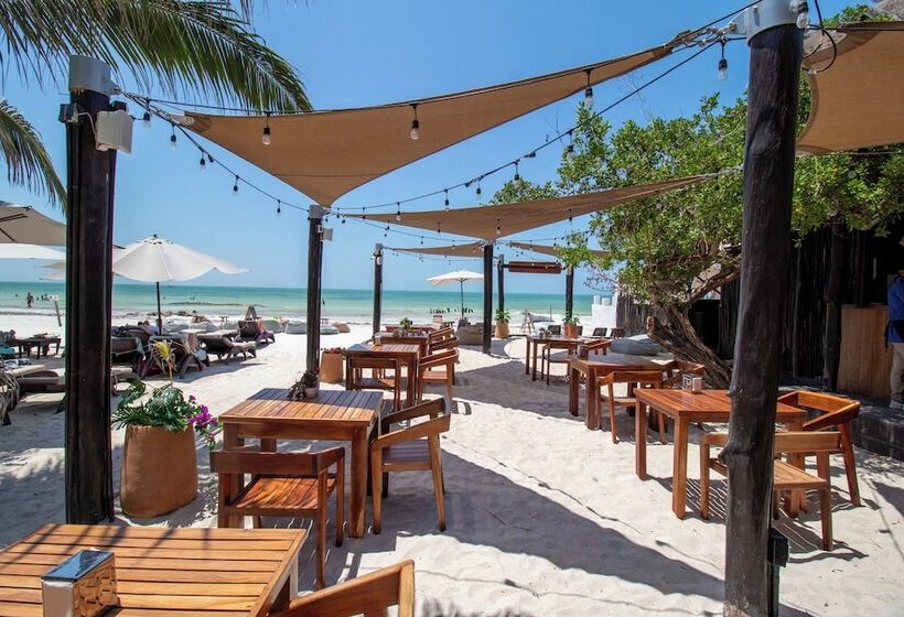 בית מלון כפרי Hau Holbox Beach Front