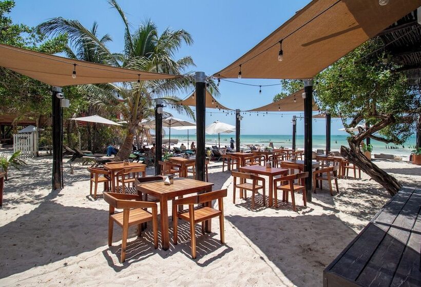 בית מלון כפרי Hau Holbox Beach Front