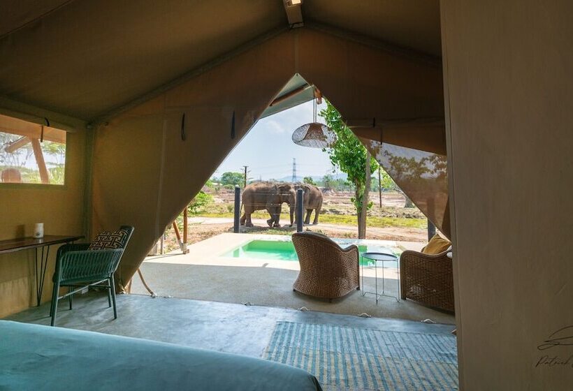 リゾートホテル Elephant View Camp