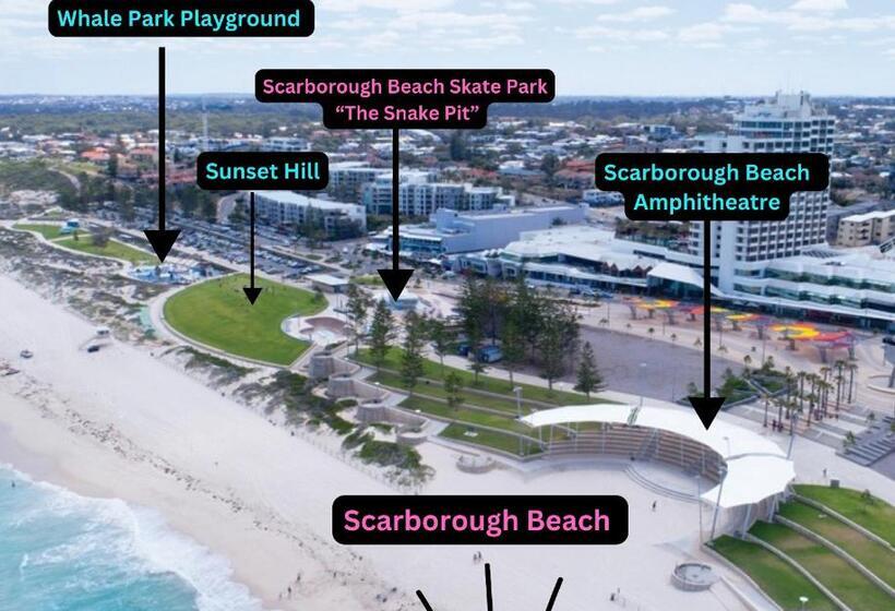 Coastal Beach Retreat Scarborough Pool & Slide!