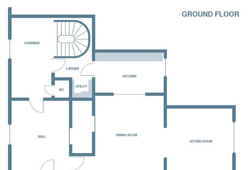 צימר The North Wing   Combermere Abbey