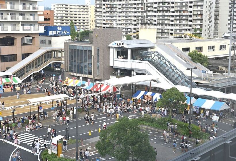 Отель Vessel Inn Shiga Moriyama Ekimae