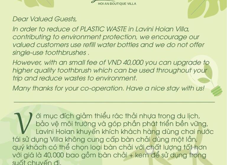 تختخواب و صبحانه Lavini Hoian Boutique Villa