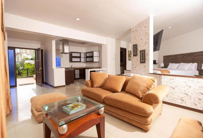 בית מלון כפרי Campestre La Posada Del Rancho