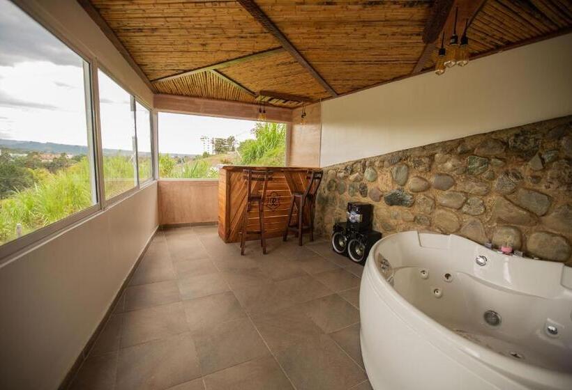 בית מלון כפרי Campestre La Posada Del Rancho