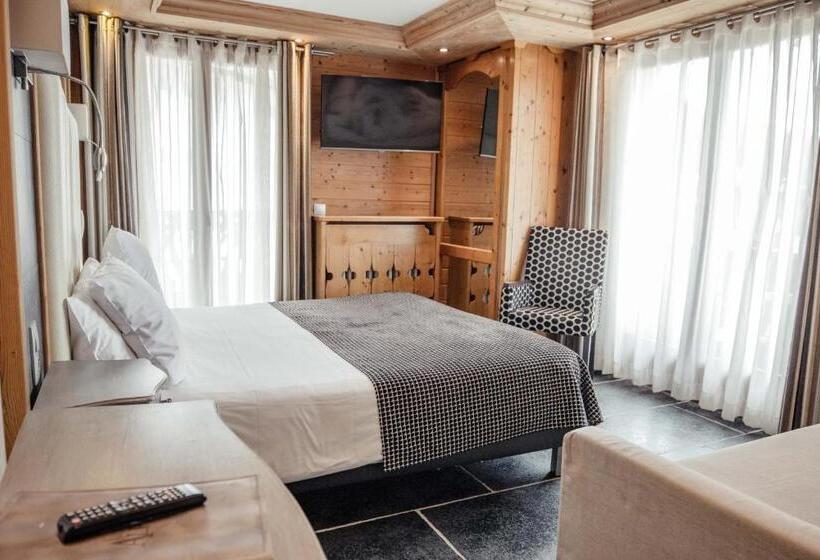 Отель Hôtel Alpina & Spa Restaurant Oxalis