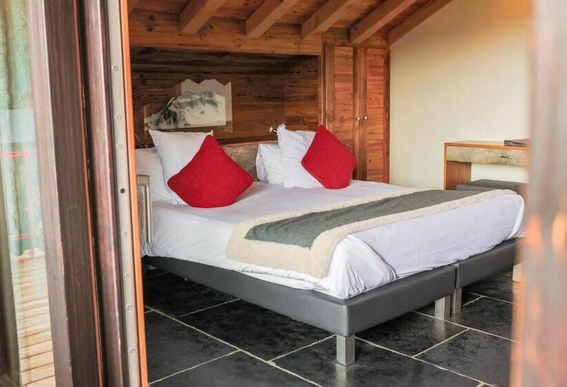 Отель Hôtel Alpina & Spa Restaurant Oxalis