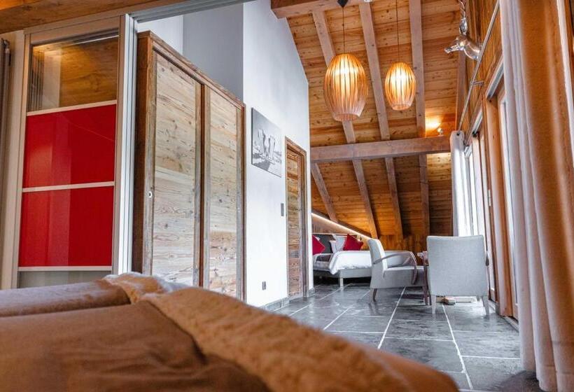 Отель Hôtel Alpina & Spa Restaurant Oxalis