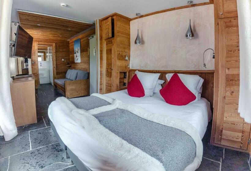 Отель Hôtel Alpina & Spa Restaurant Oxalis