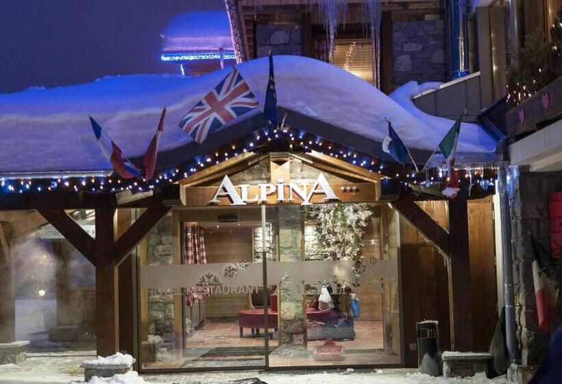 Отель Hôtel Alpina & Spa Restaurant Oxalis