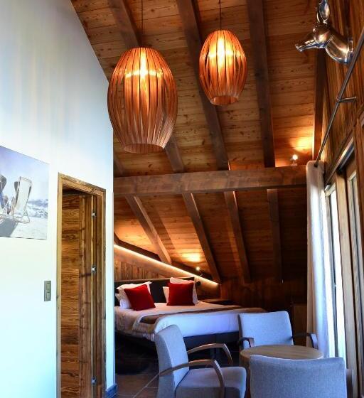 Отель Hôtel Alpina & Spa Restaurant Oxalis