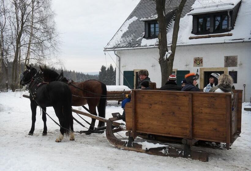 Отель Altsachsischer Gasthof Kleines Vorwerk