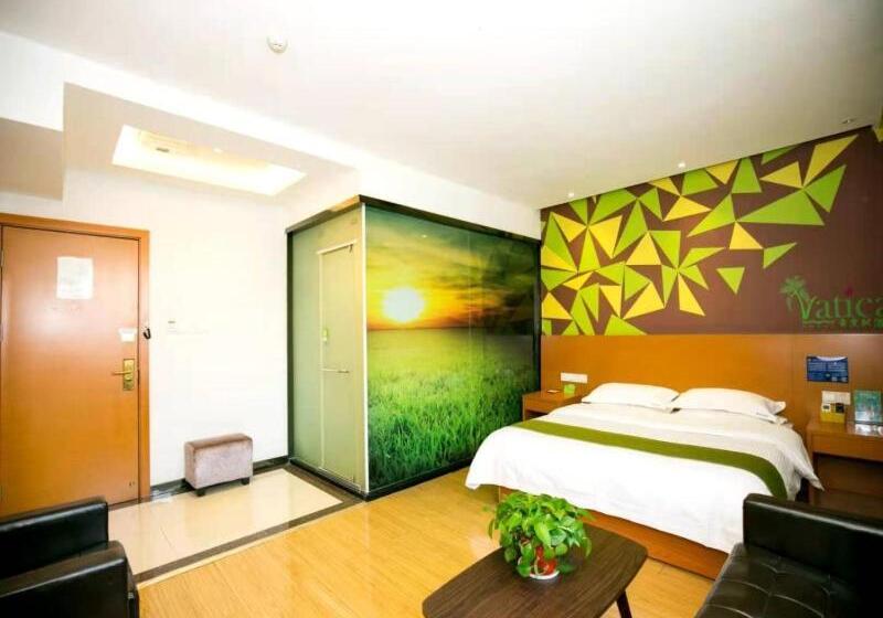 ホテル Greentree Hospitality Group Ltd Vatica Jiuquan West Han Shengsheng Shengshi