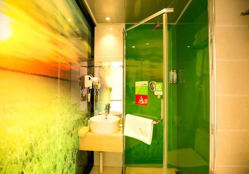 ホテル Greentree Hospitality Group Ltd Vatica Jiuquan West Han Shengsheng Shengshi