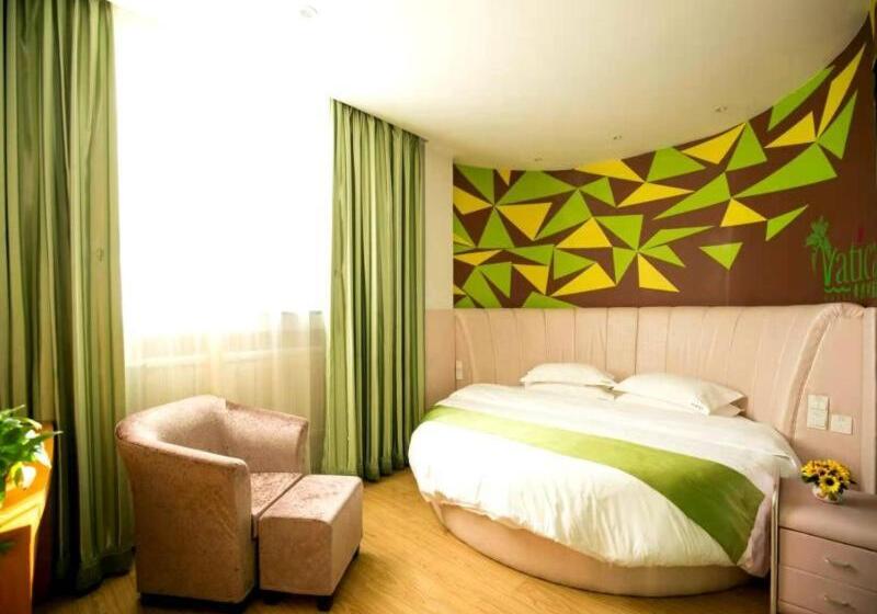 ホテル Greentree Hospitality Group Ltd Vatica Jiuquan West Han Shengsheng Shengshi