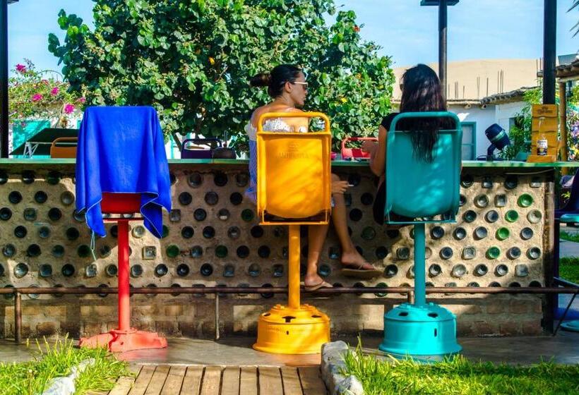 The Upcycled Hostel Huacachina