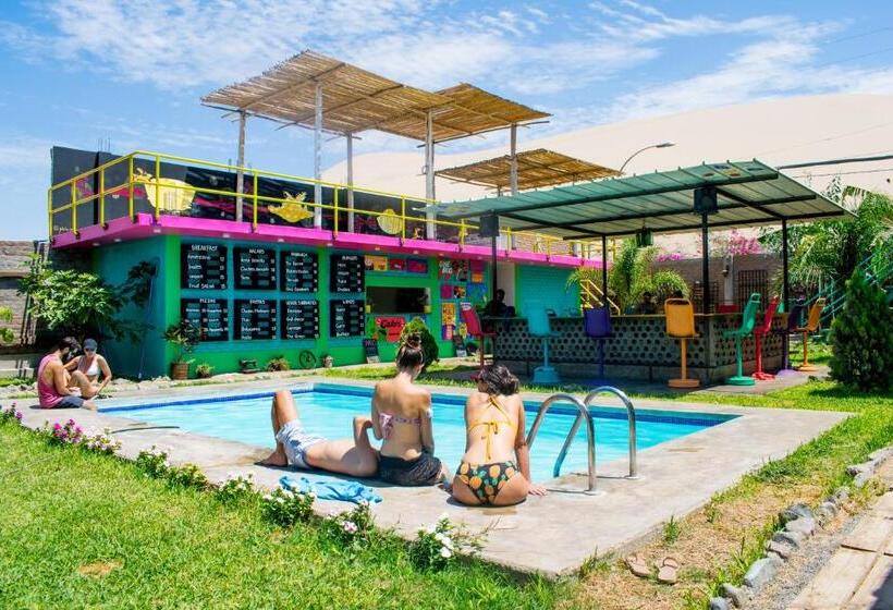 The Upcycled Hostel Huacachina