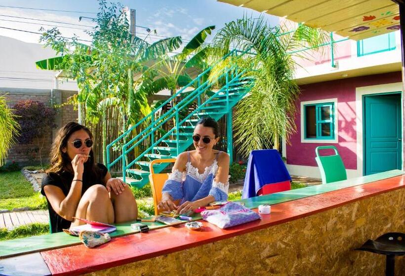 The Upcycled Hostel Huacachina