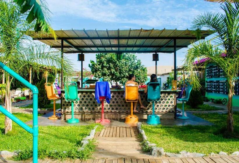 The Upcycled Hostel Huacachina