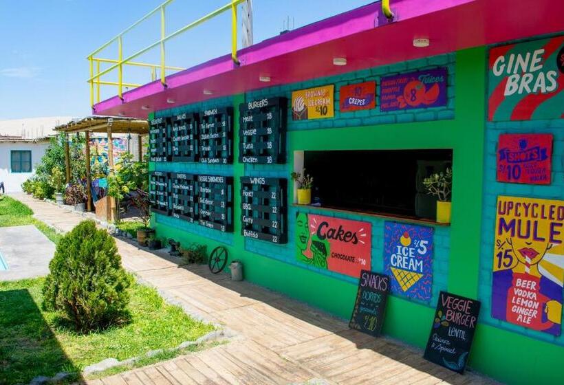 The Upcycled Hostel Huacachina